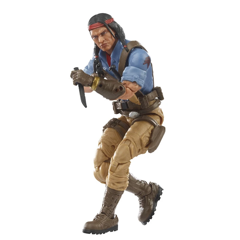 G.I. Joe Classified Series, figurine Spirit Iron-Knife 36 de collection premium de 15 cm avec accessoires multiples, emballage spécial