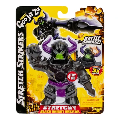 Heroes Of Goo Jit Zu Stretch Strikers S11 Hero Pk Black Knight Orbitox Rare