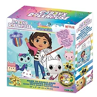 Gabby/Peppa Pig Double Sided Colouring Puzzle Asst