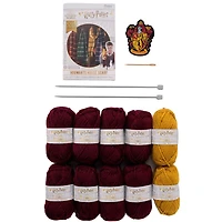 Kit De Tricot Écharpe - Harry Potter Hogwarts Gryffindor House