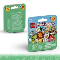 LEGO Minifigures Animaux Série 28, Boîtes Mystères, Jouet de Petit Animal à Collectionner pour les 5 Ans et Plus 71051