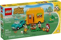 LEGO Animal Crossing Leif's Caravan & Garden Shop Building Toy - Pretend Playset Gift for Kids - 77054