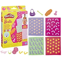 Play-Doh Barbie Fleurs et fleurons, recharges pour coffret de pâte à modeler