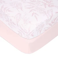 Drap De Coton Tissé - Fleurs S'Épanouissent 2Pk
