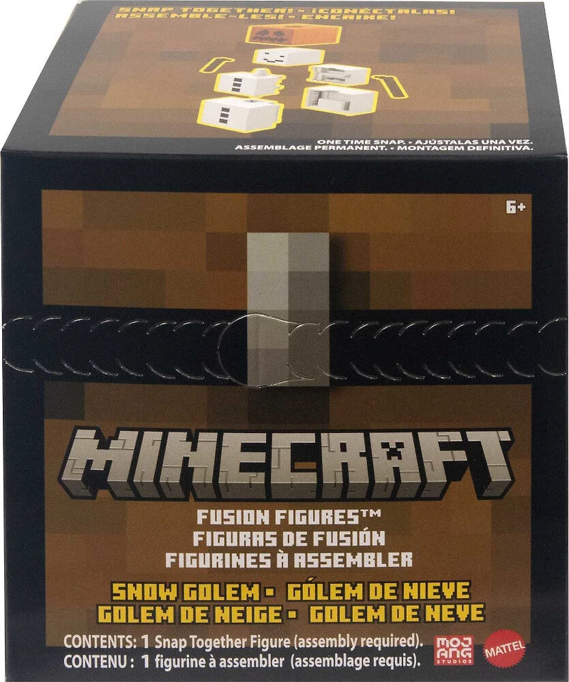 Minecraft - Minecraft Fusion - Figurine Golem de Neige