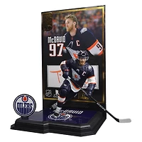 McFarlane's SportsPicks-NHL 7"Posed Fig - Connor McDavid (Edmonton Oilers) Étiquette d'or avec autographe