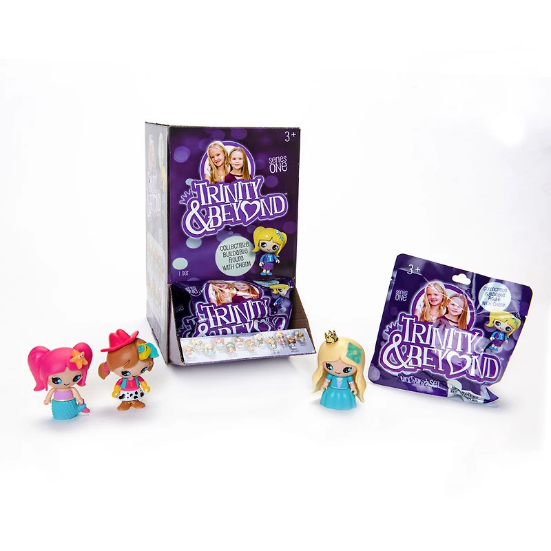 Mini-figurines à assembler Trinity & Beyond - emballage opaque - Édition anglaise