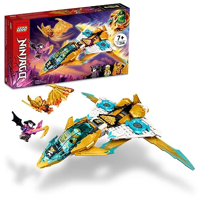 LEGO NINJAGO L'avion dragon d'or de Zane 71770 Ensemble de construction (258 pièces)