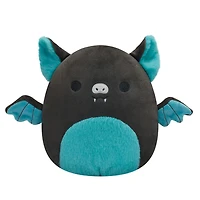 Squishmallow 7.5" - Aldous la Chauve-Souris Sarcelle et Noire