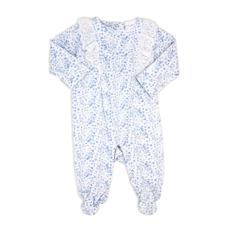 Rock A Bye Bébé combinaison florale bleue