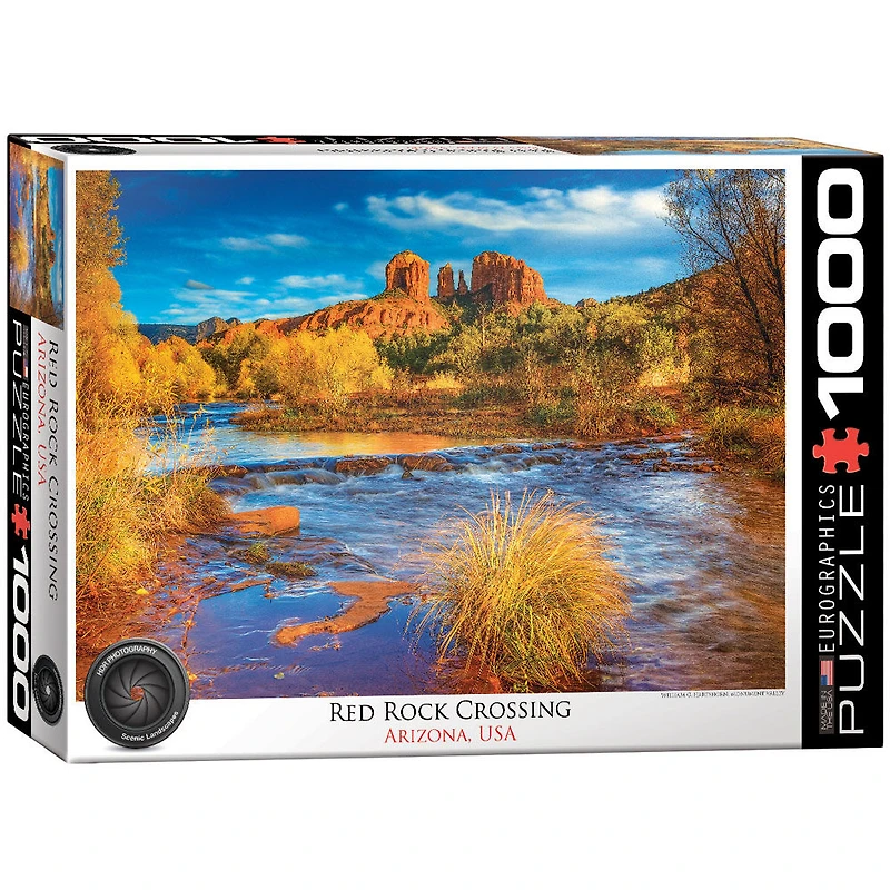 Eurographics HDR Red Rock Crossing, Puzzle AZ 1000 pièces