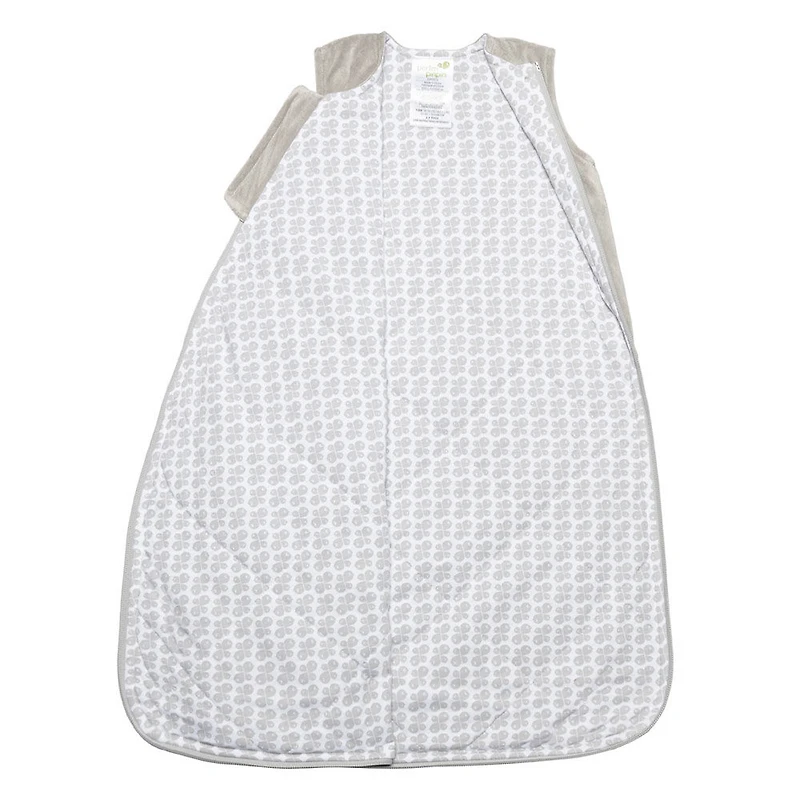 Perlimpinpin- Sac de nuit en Velour-TAUPE (2,5 TOG) - 18-36 mois