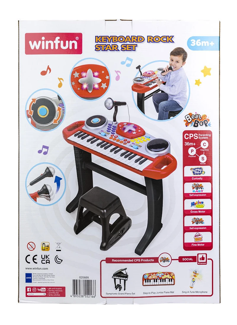 WinFun - Keyboard Rock Star Set