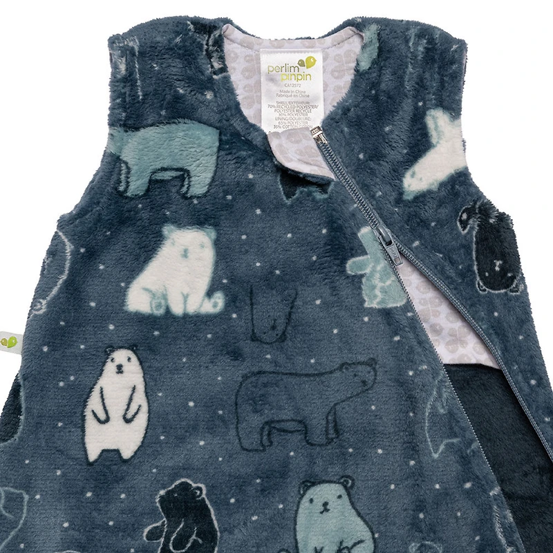 Perlimpinpin-Plush Sleep bag-BEARS (1,5 TOG) -18-36 months