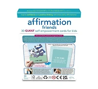 Mindful Living Affirmation Friends Cards - English Edition