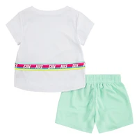 Ensemble T-shirt et Shorts Nike- Vert 