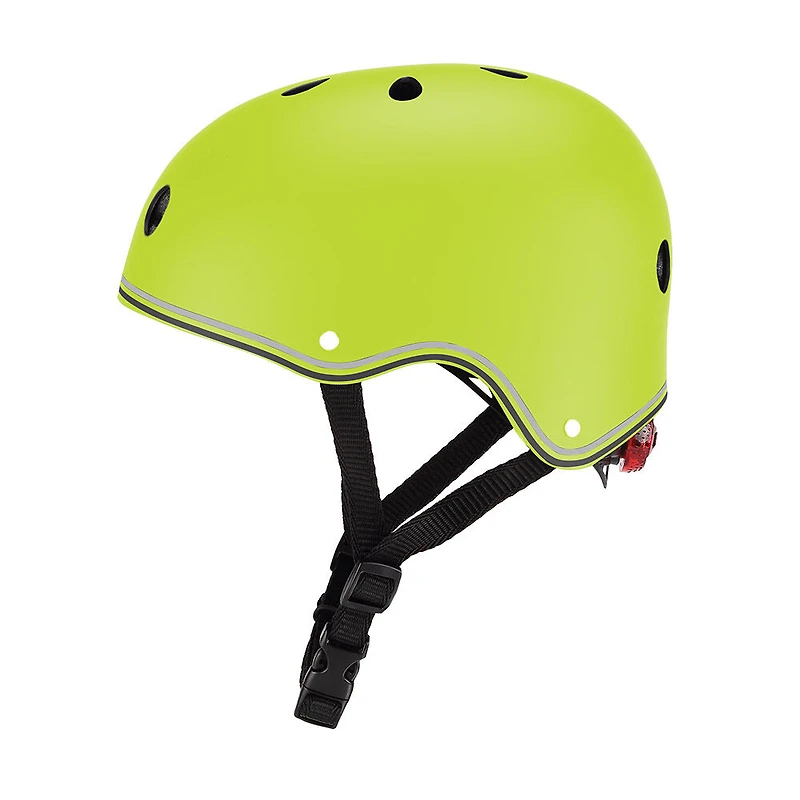 Casque Globber Avec Lumiere Vert Lime