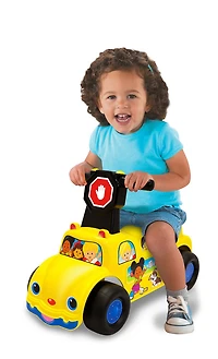 Little People™  – Véhicule porteur Push ‘n Scoot Autobus Little People™  de Fisher-Price 