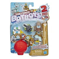Transformers jouets BotBots, Les Technos gourmets, série 1, emballage de 5 figurines mystère.