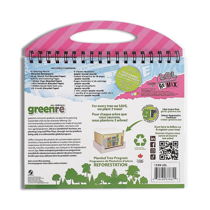 Eco LOL Surprise Travel Colouring Activity