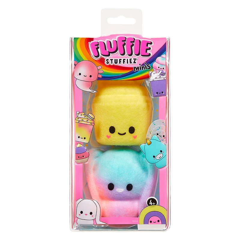 Peluche Fluffie Stuffiez Minis - Lapin et Lait fouetté