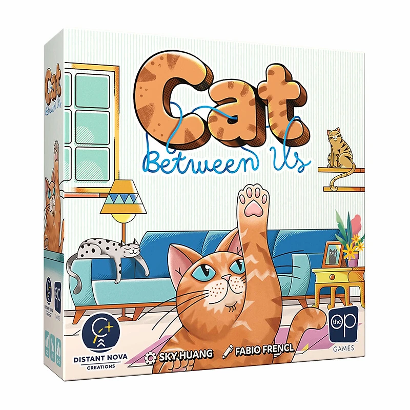 USAopoly Cat Between Us Card Game - English Edition