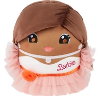 Cuutopia Barbie Peluche coussin douce de 25,4cm, robe pêche