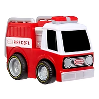 Voitures Little TikesMD, My First CarsMC, Crazy FastMC , paquet de 2 Racin' RespondersMC, camion d'incendie, ambulance, véhicule-jouet à rétropropulsion pouvant parcourir jusqu'à 50 pi (15 m)