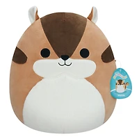 Squishmallows empilable de 30,4 cm - Melzie le tamia rayé brun