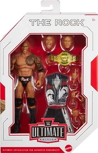 WWE-The Rock Édition Ultimate-Coffret avec figurine articulée