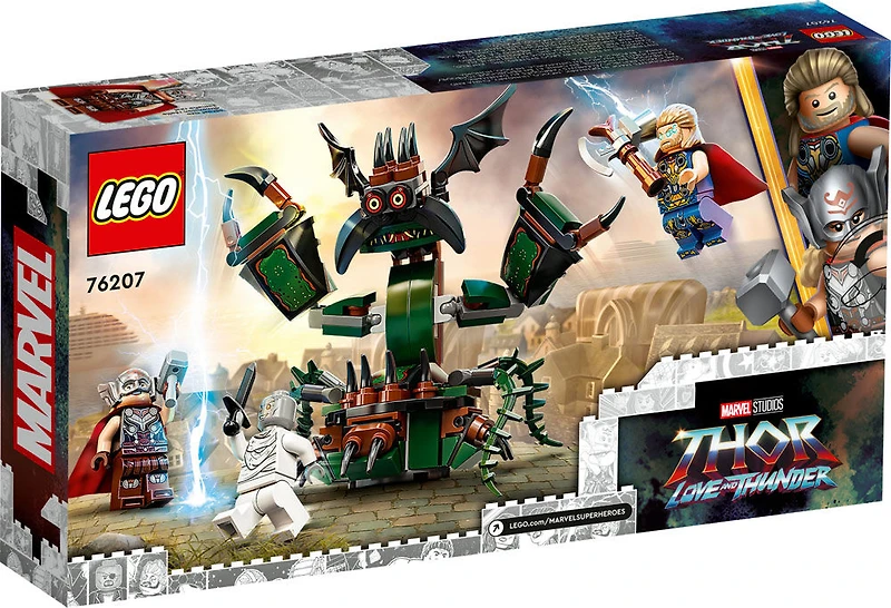 LEGO Marvel L'attaque de la nouvelle Asgard (76207) Ensemble de construction (159 pièces)