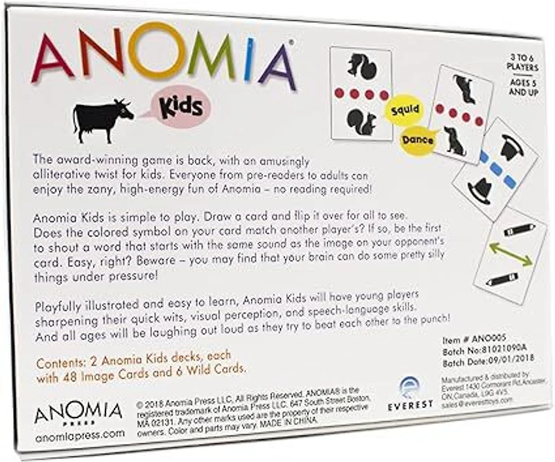 Anomia-Enfants - Jeu de cartes