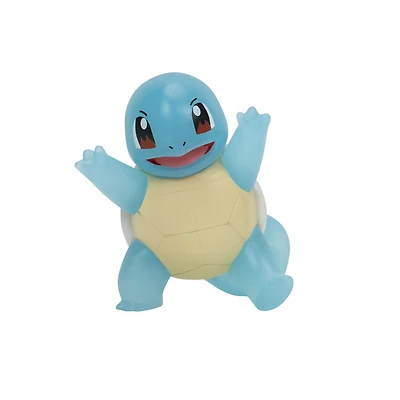 Figurine de combat Pokémon Select - Carapuce translucide