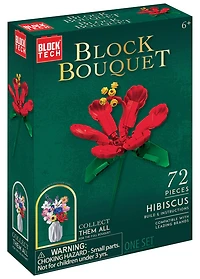 Hibiscus Block Bouquet