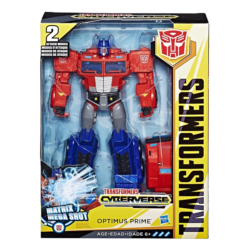 Transformers Cyberverse Action Attackers Ultimate Class Optimus Prime Action Figure