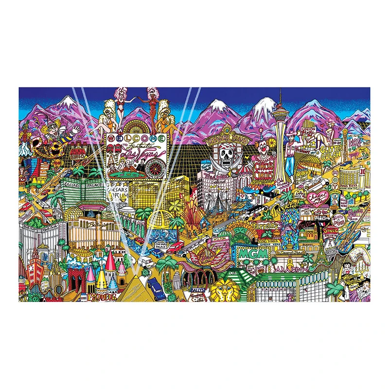 4 In 1 Art Gallery Puzzle Assortment