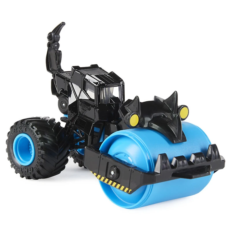 Monster Jam, Monster truck Rolland Dirt Squad Steamroller officiel avec pièces mobiles