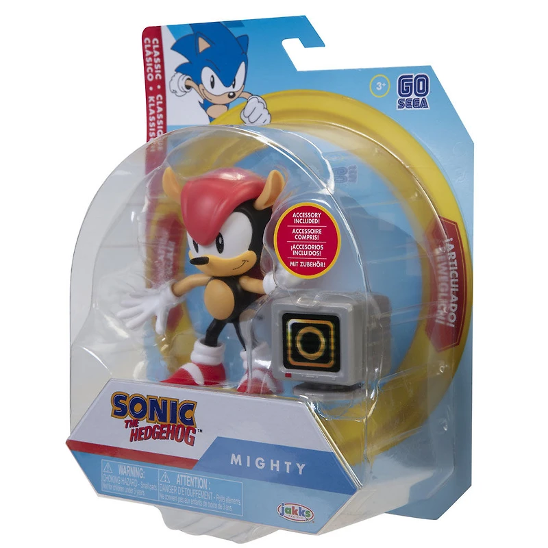 Figurine Sonic de 4 pouces - Sonic avec Émeraude du chaos
