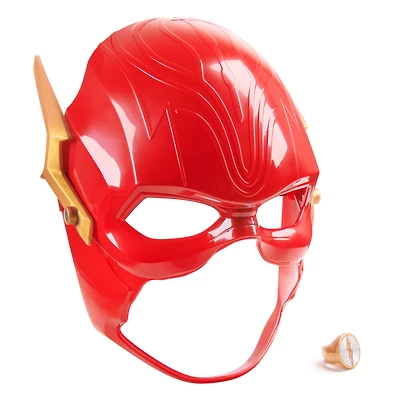 DC Comics, The Flash Hero Set, Iconic Mask with Visor and Ring, The Flash Kids Roleplay Costume
