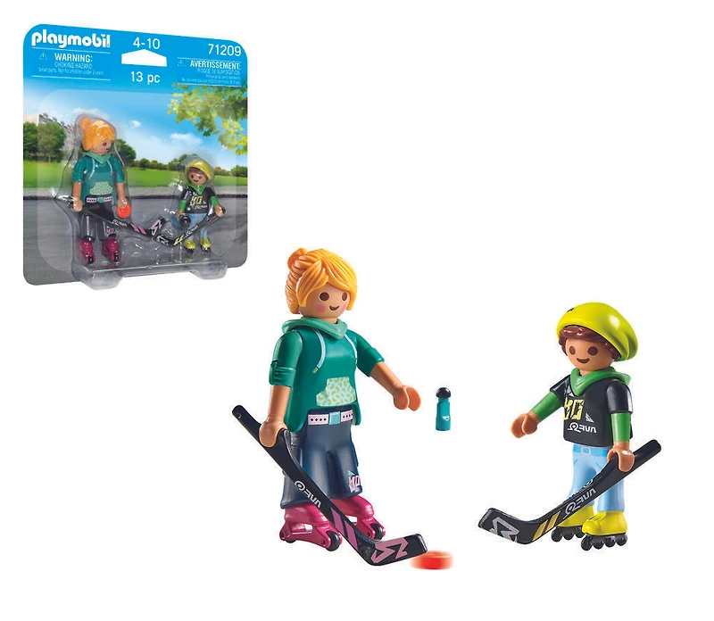 Playmobil - Joueurs de roller hockey