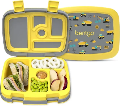 Bentgo Kids Lunch Box - Construction Trucks