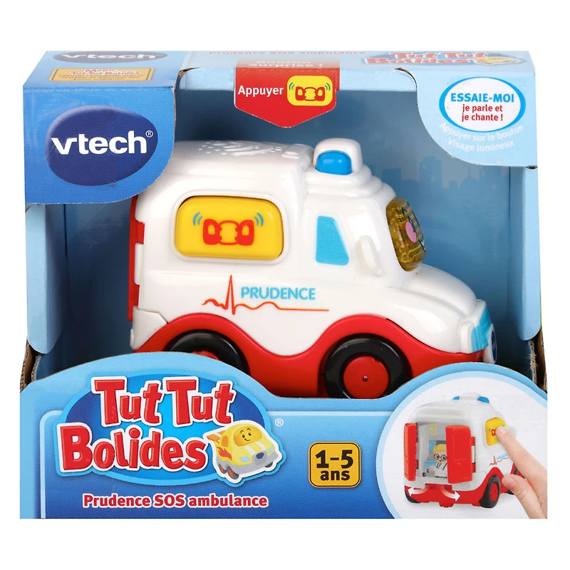 VTech Tut Tut Bolides - Prudence SOS ambulance - Édition française