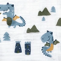 Perlimpinpin-Couverture en mousseline-Dragons