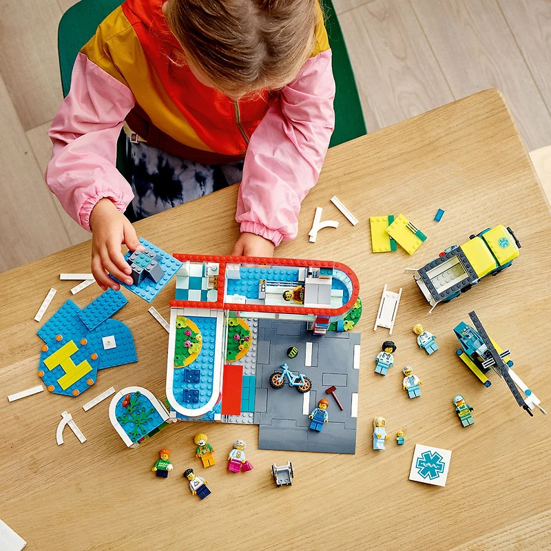 LEGO City Hospital 60330 Building Kit (816 Pieces)