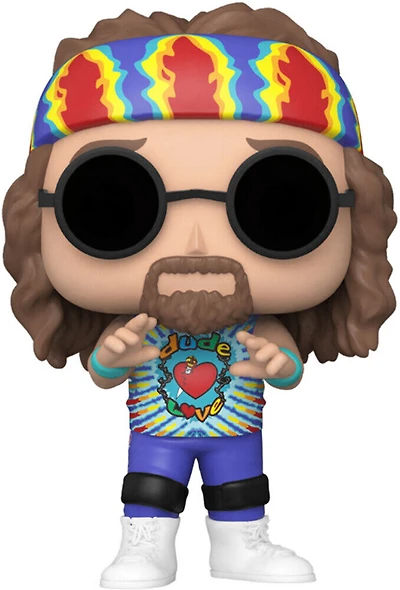 Figurine en Dude Love par Funko POP! WWE