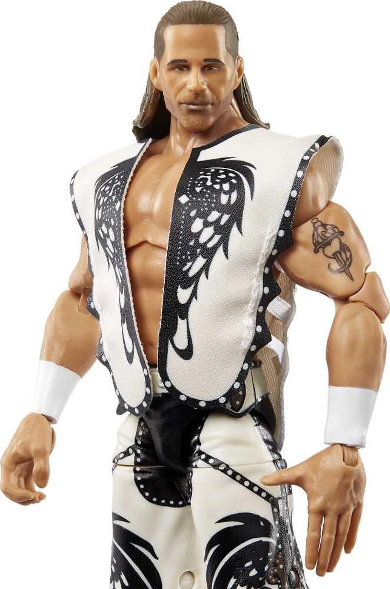 WWE WrestleMania Shawn Michaels Elite Collection Action Figure