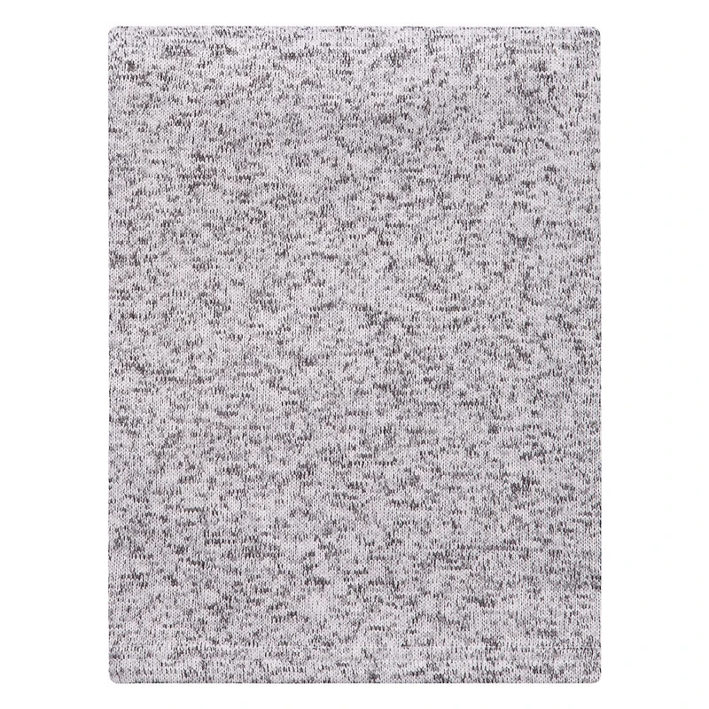 Trend Lab-Couverture pour bébé en tricot gris chiné avec pull-over