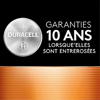 2032 Pile Bouton Lithium Duracell - paquet de 2