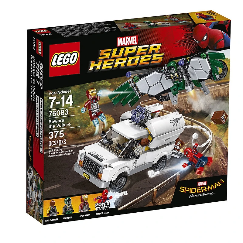 LEGO Marvel Spider-Man L'attaque de Vulture 76083