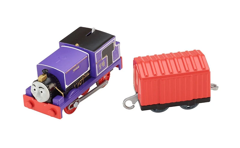 Thomas et ses amis - Fisher-Price -  Locomotive motorisée Charlie TrackMaster - Édition anglaise